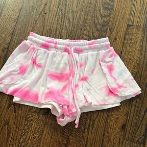 Ribbed Butterfly Shorts